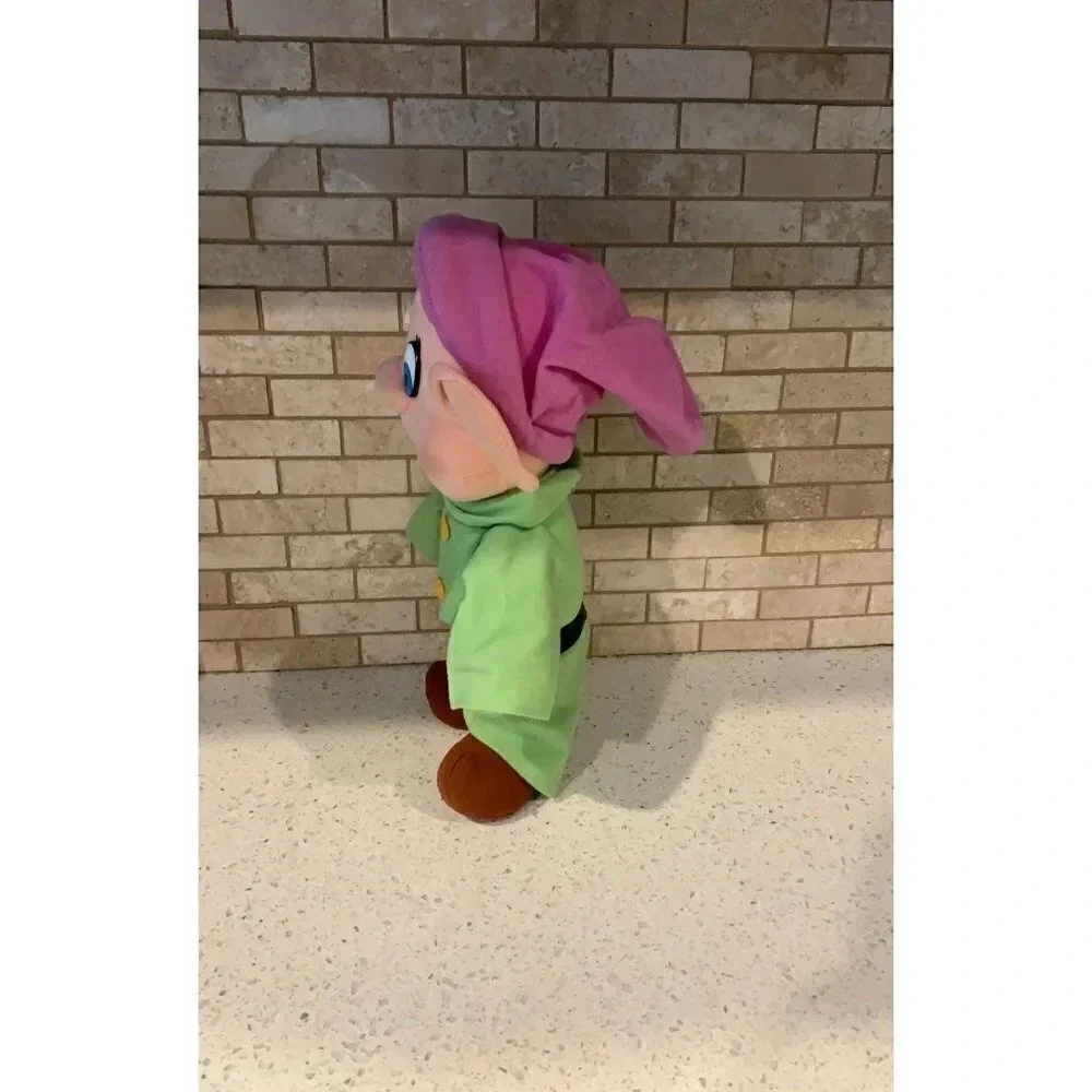 Vintage Disney Dopey‎ Plush Character Toy b28